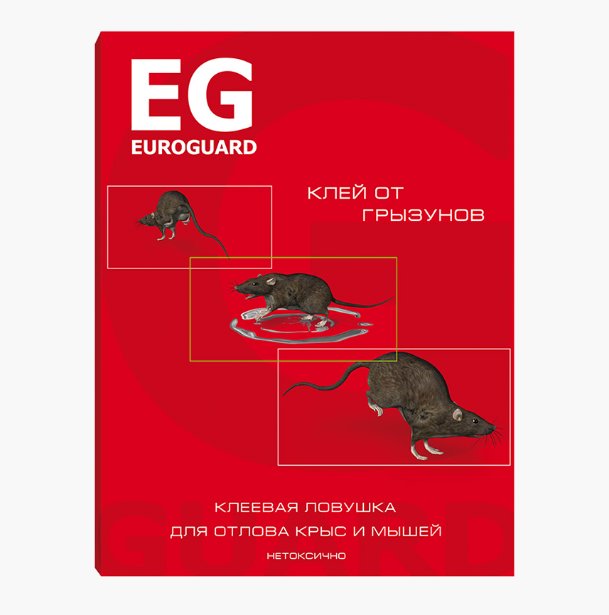 Клеевая ловушка от крыс и Мышей EG euroguard