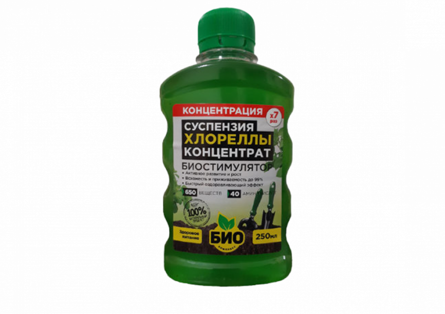 Суспензия Хлореллы 0,25л